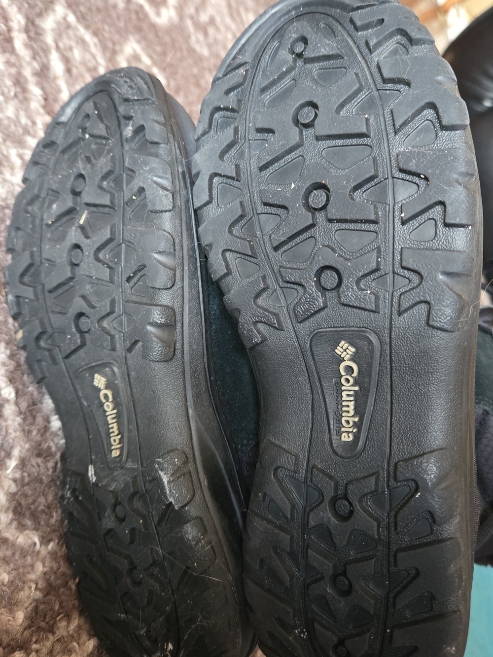 Columbia Black Women's Lace-Up Winter Rain Boots - Picture 2 of 4